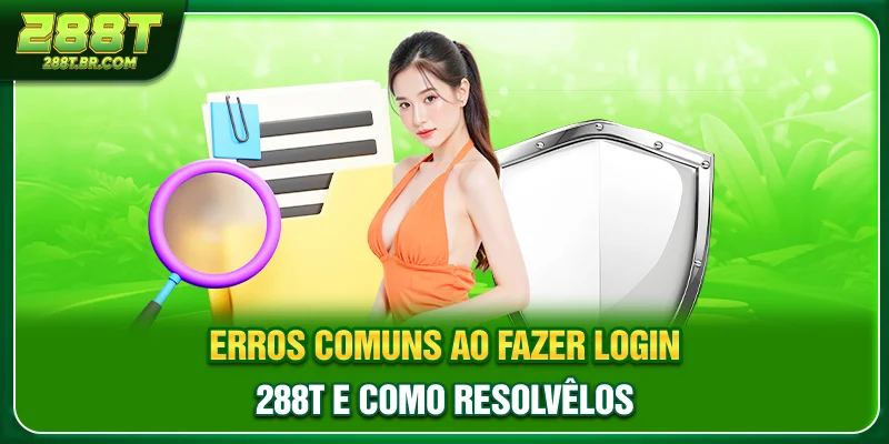 Erros comuns ao fazer Login 288T e como resolvê-los