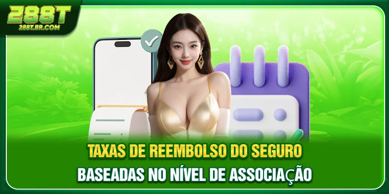 Taxas de reembolso do seguro baseadas no nível de associação Taxas de reembolso do seguro baseadas no nível de associação