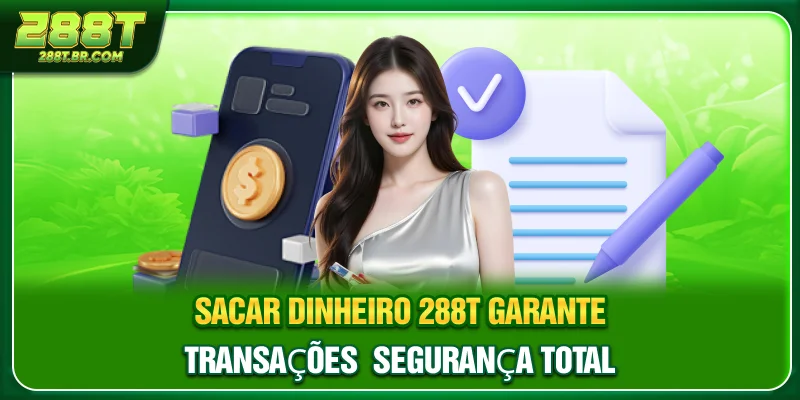 Sacar dinheiro 288T garante transações rápidas com segurança total Sacar dinheiro 288T garante transações rápidas com segurança total